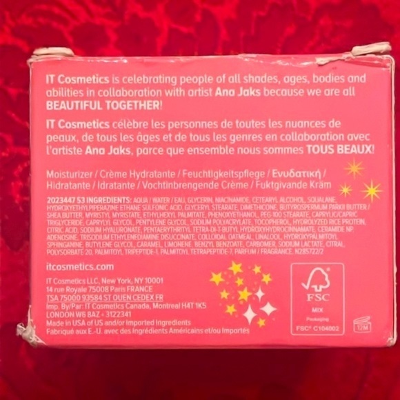 Brand New It Cosmetics x Ana Jaks CONFIDENCE IN A CREAM ANTI-AGING Moisturizer - Picture 6 of 10